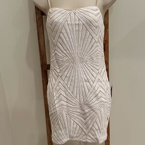 Lulus NWT Elegant White Sequin Women's Intimate